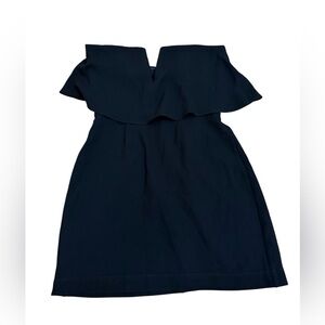 BCBGMaxAzria Black Ruffle Kids Dress